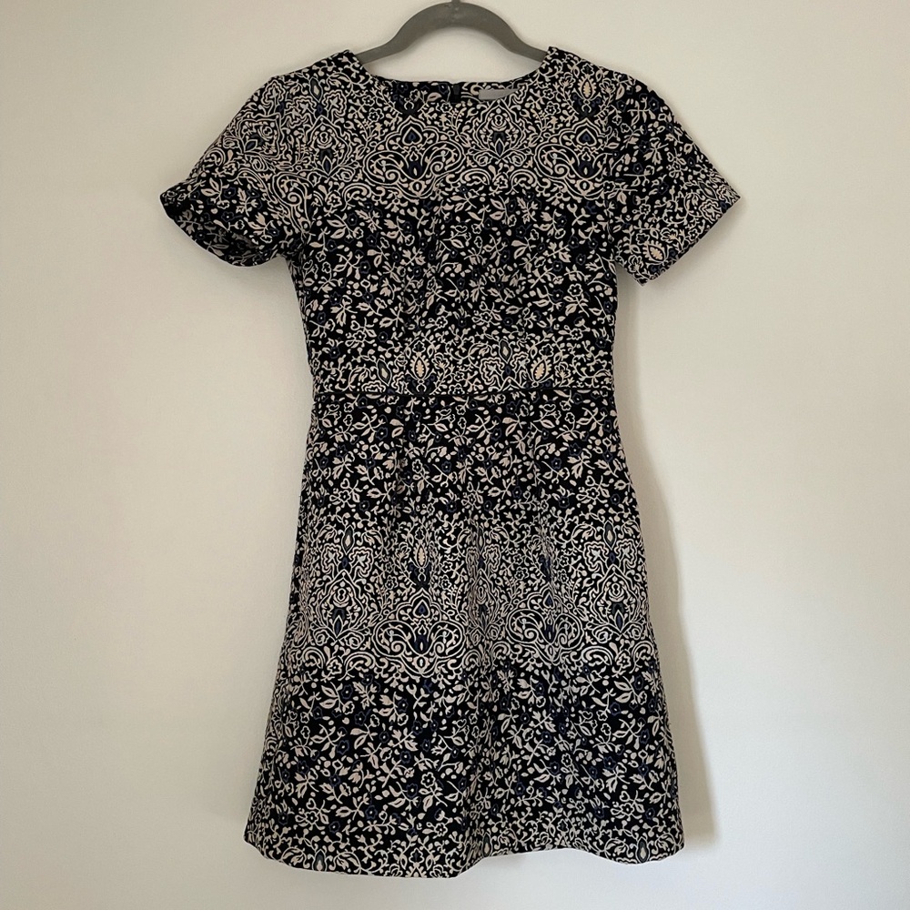 H&M brocade mini dress